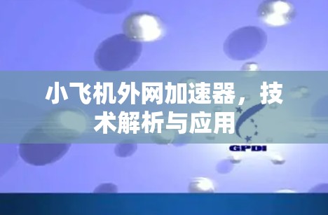小飞机外网加速器，技术解析与应用