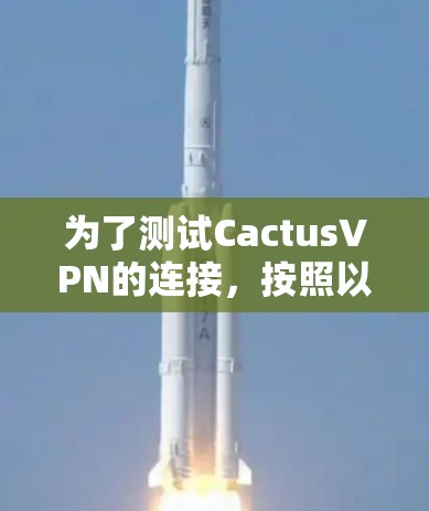 为了测试CactusVPN的连接，按照以下步骤进行
