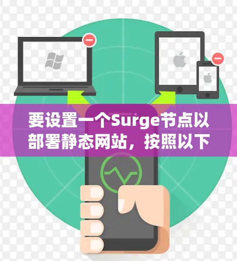 要设置一个Surge节点以部署静态网站，按照以下步骤操作