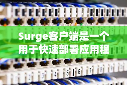 Surge客户端是一个用于快速部署应用程序的工具，它提供了用户友好的命令行界面，可以直接从本地文件夹部署到云端。以下是更新Surge客户端的步骤