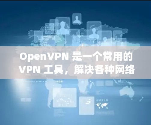 OpenVPN 是一个常用的 VPN 工具，解决各种网络连接问题。以下是一些常见问题及其解决方法
