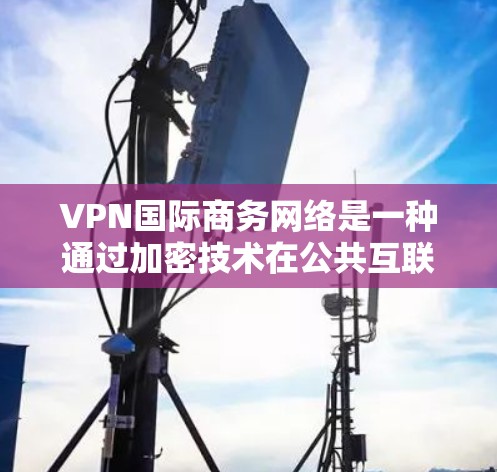 VPN国际商务网络是一种通过加密技术在公共互联网上建立安全通道的解决方案，主要用于保护数据安全和隐私，支持跨国企业的远程办公和国际合作。以下是对VPN国际商务网络的详细分析