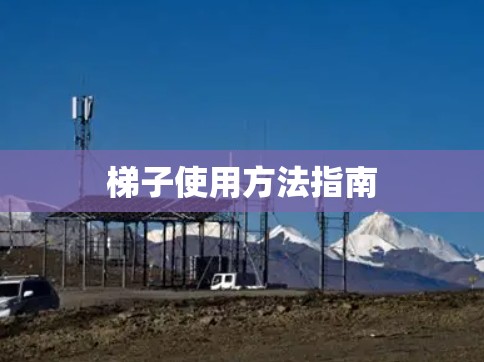 梯子使用方法指南