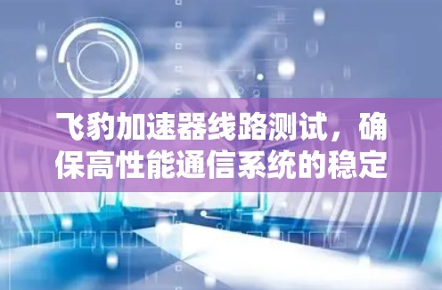 飞豹加速器线路测试，确保高性能通信系统的稳定性与可靠性