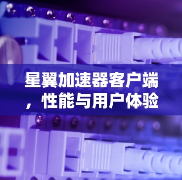 星翼加速器客户端，性能与用户体验的双重提升