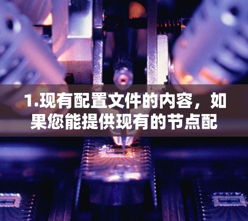 1.现有配置文件的内容，如果您能提供现有的节点配置文件的具体内容，我可以更好地理解其结构和格式