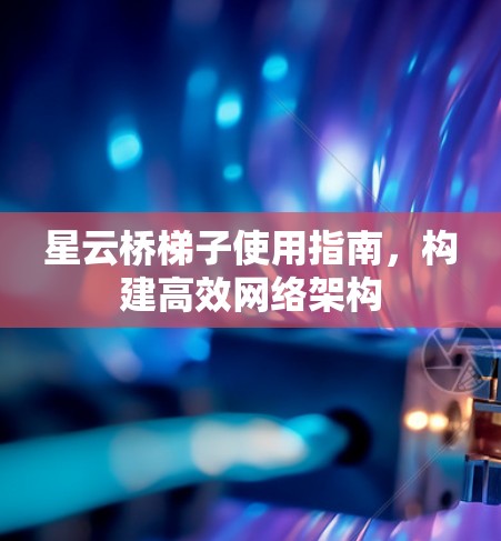 星云桥梯子使用指南，构建高效网络架构