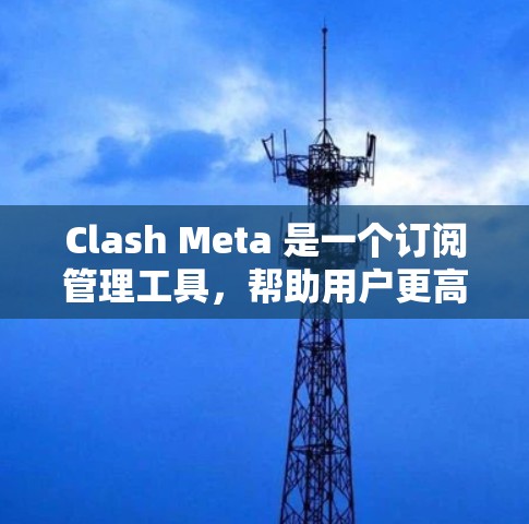 Clash Meta 是一个订阅管理工具，帮助用户更高效地管理多个订阅服务。以下是 Clash Meta 的订阅管理功能的详细指南