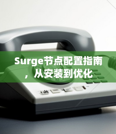 Surge节点配置指南，从安装到优化