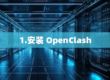 1.安装 OpenClash