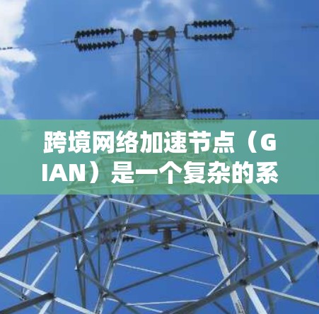 跨境网络加速节点（GIAN）是一个复杂的系统，用于在跨国网络中加速数据传输，提供高效、安全的数据传输解决方案。以下是对GIAN的详细分析和总结
