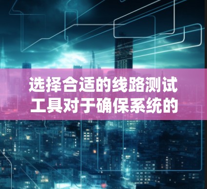 选择合适的线路测试工具对于确保系统的稳定性和性能至关重要。以下是针对不同需求和场景的推荐工具以及它们的优势
