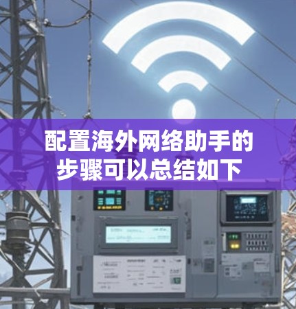 配置海外网络助手的步骤可以总结如下